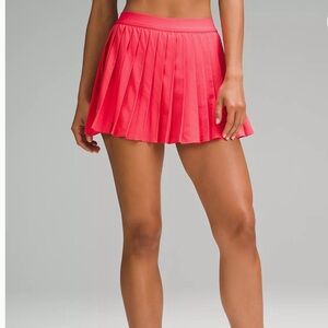 Lululemon High-Rise Pleated Tennis Skirt GLAZE PINK